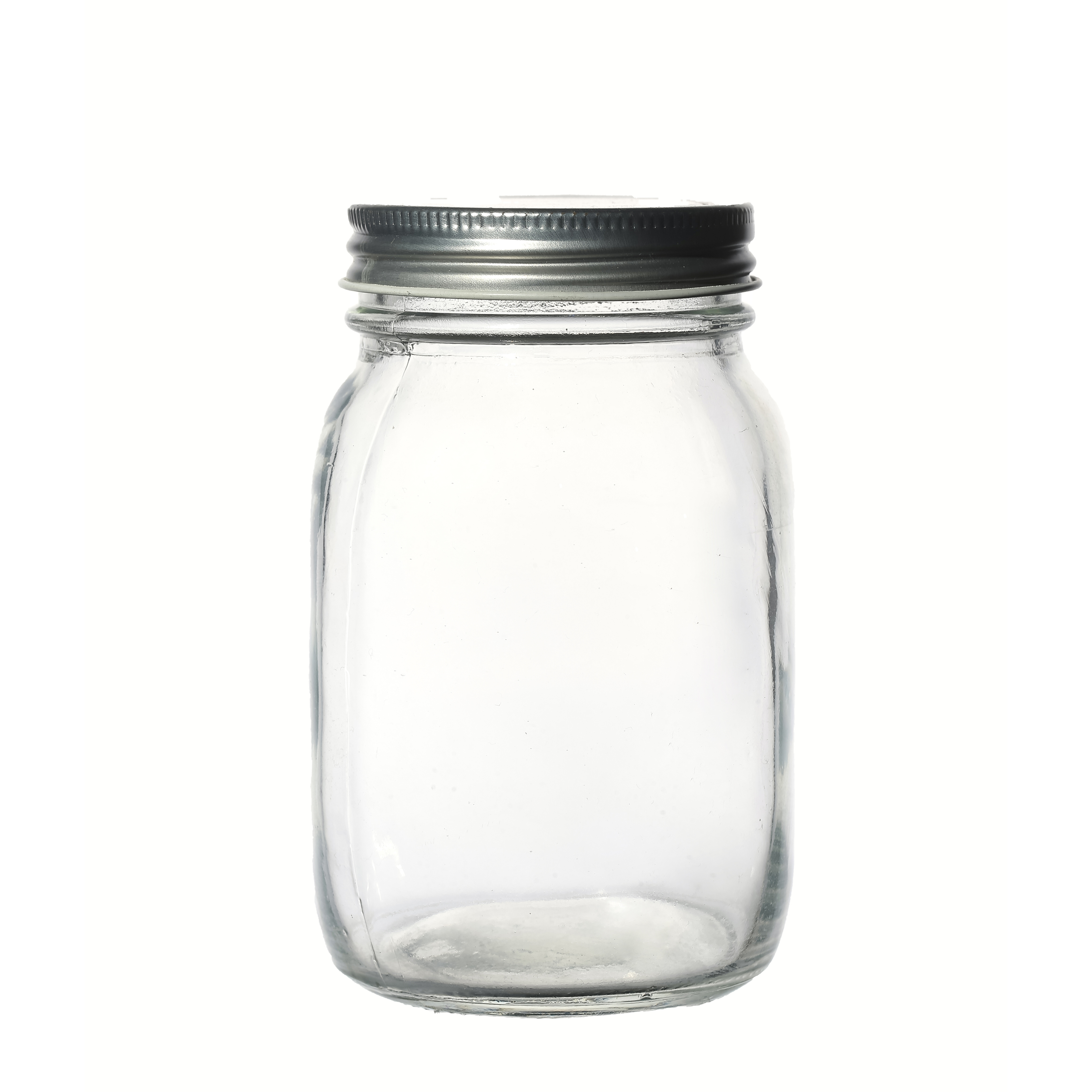 Frascos de vidrio cuadrado personalizado con tapas Flint Clear150ml 300ml 500ml 1000ml Jars de masón vidrio