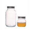 Frascos de vidrio personalizado de miel redonda botellas de 150 ml 220ml 500ml 1000ml