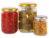 Venta caliente al por mayor 120ml 150ml 350ml Jar de vidrio de 500 ml para paquete de alimentos Almacenamiento de mermelada de miel con tapas de metal