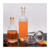 Bottles de licor de vidrio de lógico de alta calidad de 380 ml de 750 ml para whisky de vodka