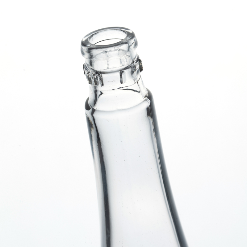 Botellas de vidrio de vaso de vaso elegantes de 520 ml de 520 ml para champán para champán