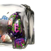 Diseño elegante en forma de cerdo 350 ml Banco de monedas de vidrio transparente Pequeño frasco de vidrio de dulces para decoración 