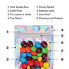 Bolsas de embalaje de comida sellables KDG bolsas coloridas para bocadillos de bocadillos