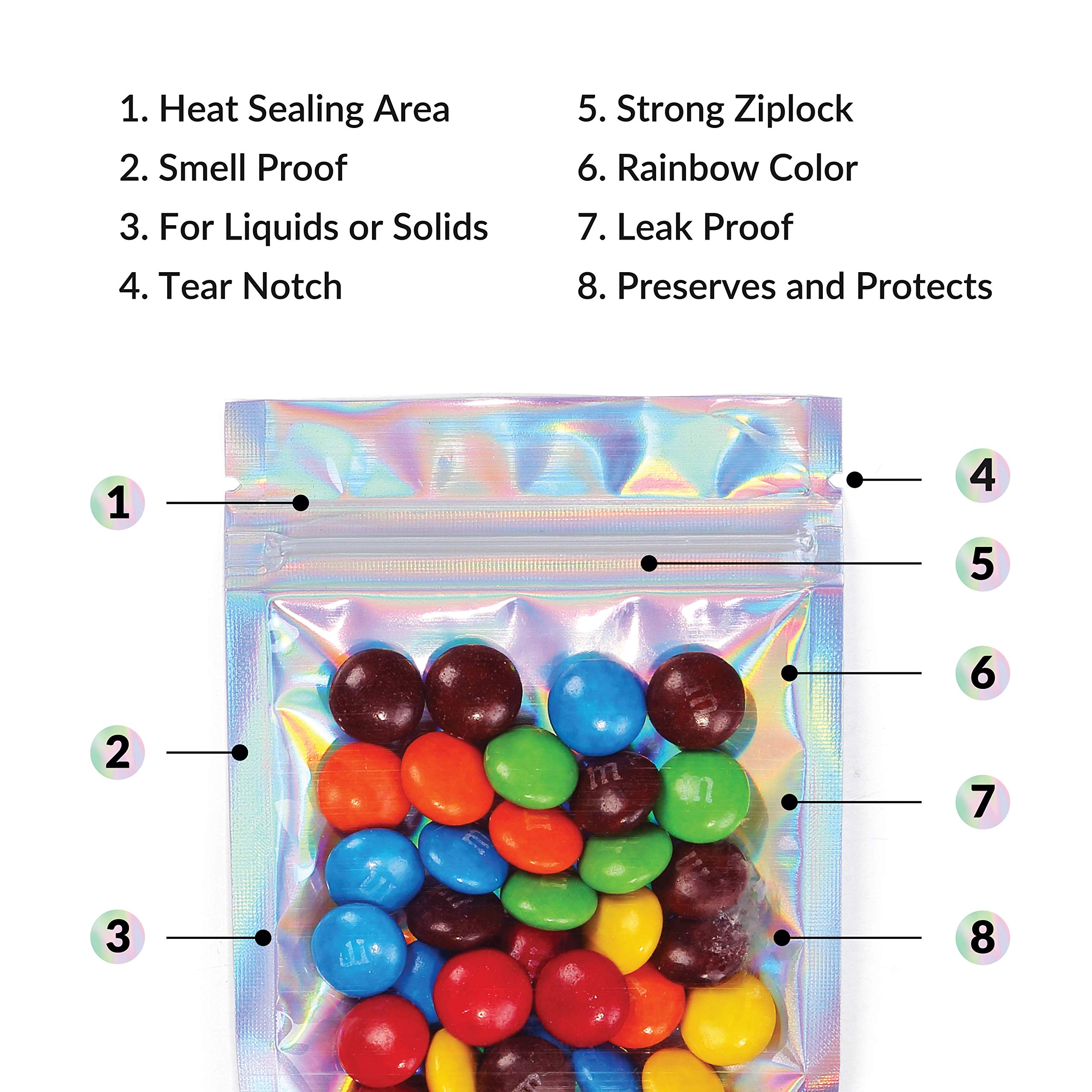 Bolsas de embalaje de comida sellables KDG bolsas coloridas para bocadillos de bocadillos
