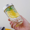 Jars de caviar de vidrio Farros de vidrio Fábrica Venta directa
