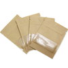 Bolsas de envasado de alimentos sellables KDG Bolsas de papel Kraft para bocadillos de alimentos