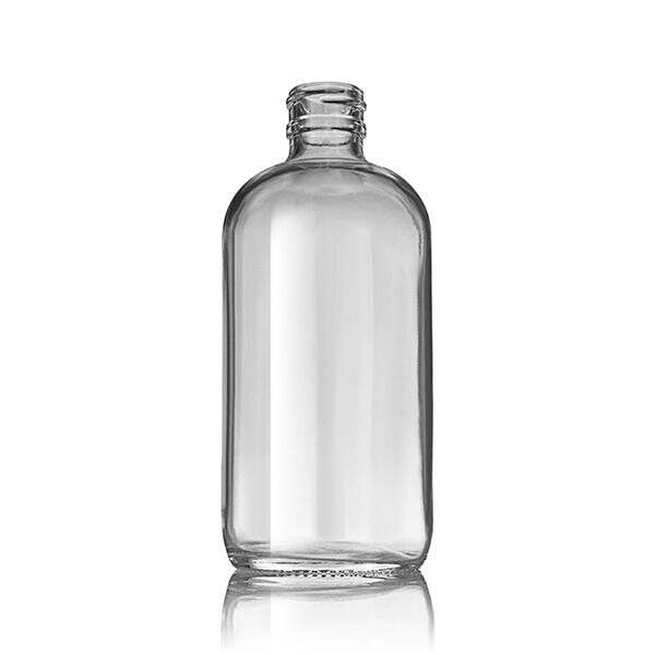 500 ml de vaso ámbar botellas de Boston para uso químico de pesticidas
