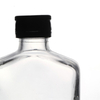 Las bebidas espirituosas de gama alta embotellan las pequeñas botellas de vino planas materiales de cristal 100ml