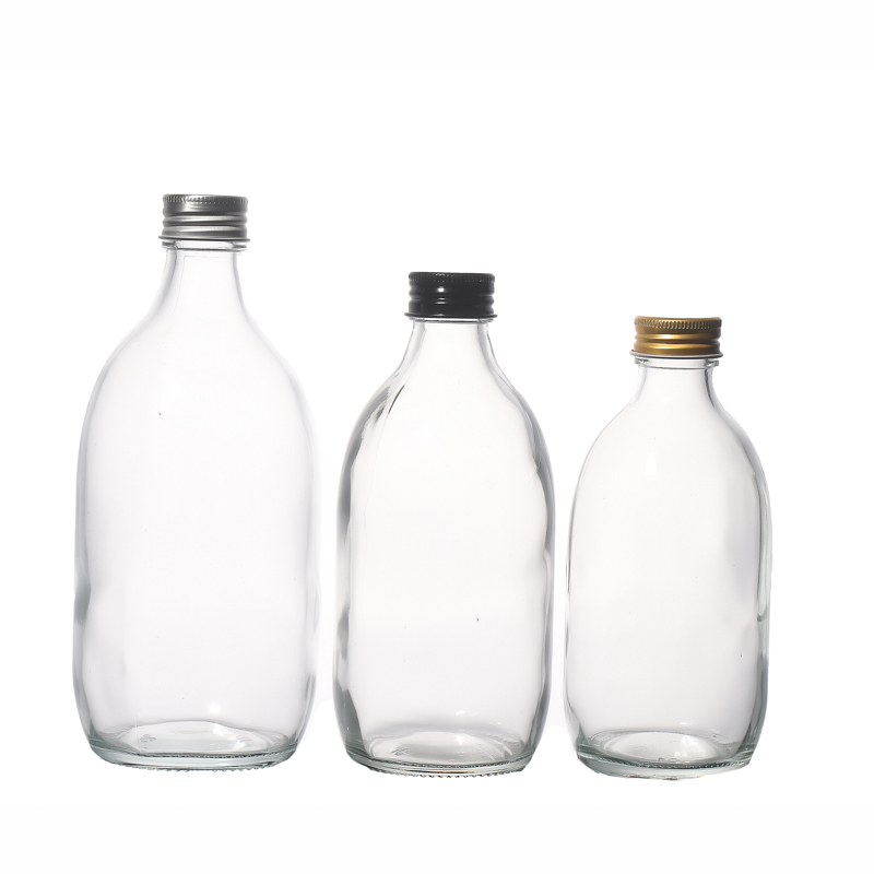 Botellas de bebida de vidrio a granel para refrescos con jugo 280ml con logotipo personalizado