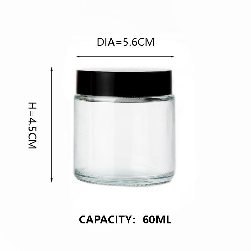 KDG Cosmética Garling Packaging 6ml 10ml 20ml 70ml Jares cosméticos de crema de vidrio vacío personalizado