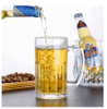 Tazas personalizadas de 10 oz de cerveza de copa de vidrio Copas de vidrio Fabricante