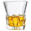 Vasos de vidrio de diseño de lujo de 300 ml para whisky