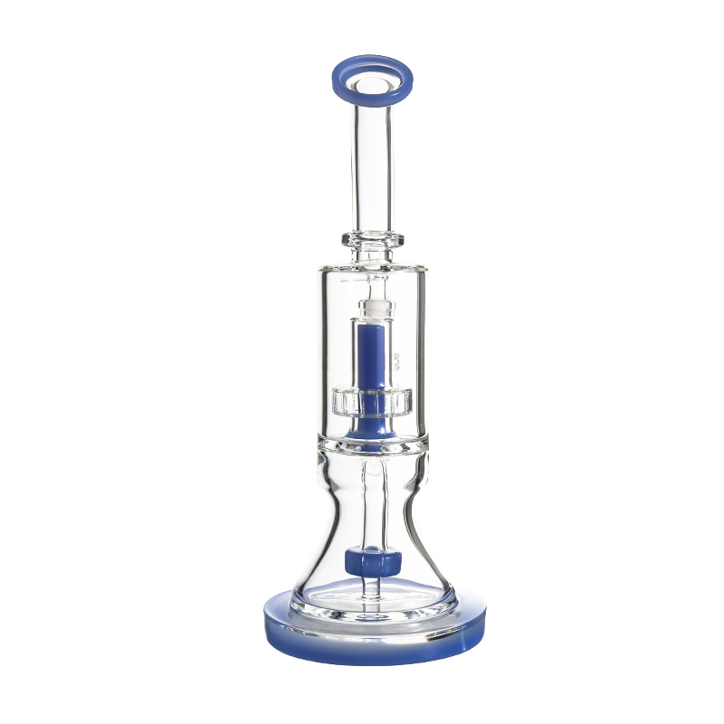 Kdg fumar botella de agua transparente shishas hookah vidrio
