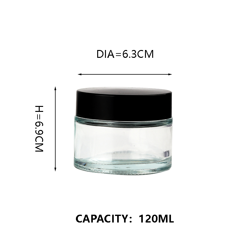 KDG Cosmética Garling Packaging 6ml 10ml 20ml 70ml Jares cosméticos de crema de vidrio vacío personalizado