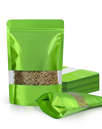 KDG Stand Up Colorfle Kraft Paper Bolss con bolsas de almacenamiento de alimentos con bloqueo de cremallera de ventana mate para productos de empaque reutilizables