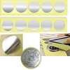 KDG Adhesivo Adhesivo Pegatina de vinilo Goldía/estampado de lámina de plata estampado UV Sticulante resistente al agua