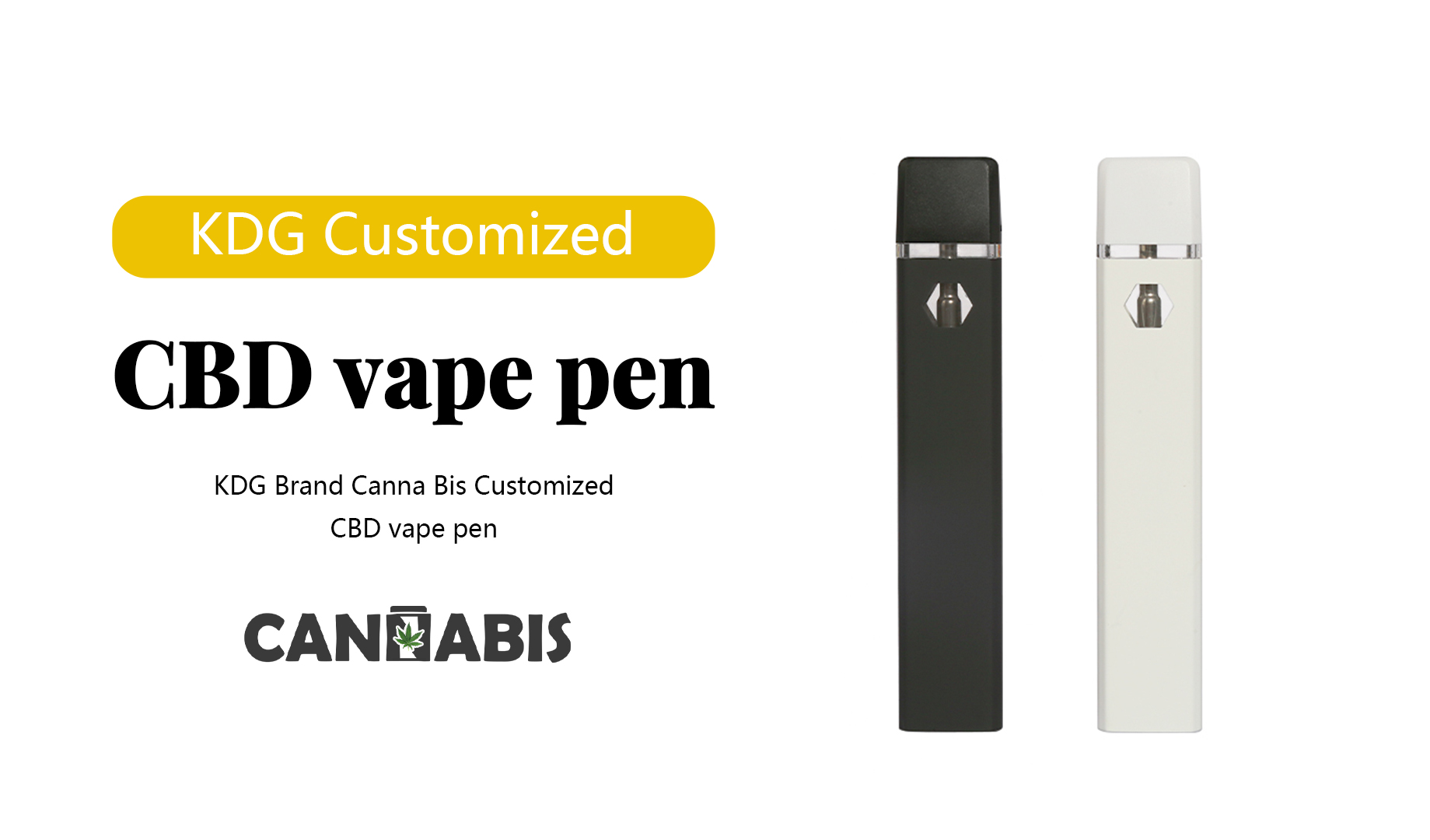 Pluma de vape de CBD/THC de América del Norte