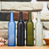 Botellas de vino de cristal de Burdeos de 750 ml con tapas de corcho