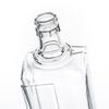 Botellas de licor de bebida de alta calidad de 500 ml de vidrio con tapas de corcho