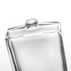 Botellas de perfume de vidrio cuadradas de 100 ml de alta calidad populares