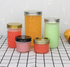 Frascos de cristal caviar frascos de vidrio fábrica de fábrica venta directa