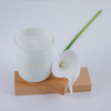 Fragancia personalizada Candles de cera de soja blanca perfumada 120 ml de venta caliente