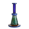 Kdg fumar botella de agua transparente pequeñas shishas gancho de cachimba vidrio