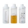 Botellas de bebida de vidrio portátiles personalizadas de 500 ml 