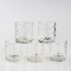130 ml de tazas de licor pequeñas Copa de whisky de vidrio en estilo de cristal
