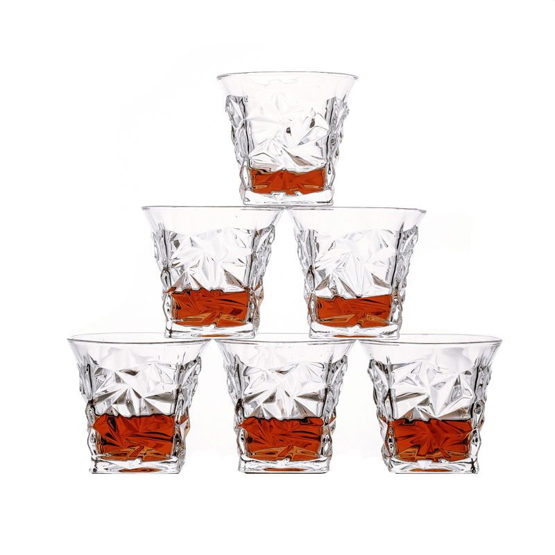 Copa de copa de vino de lujo de 250 ml de lujo para whisky de vodka