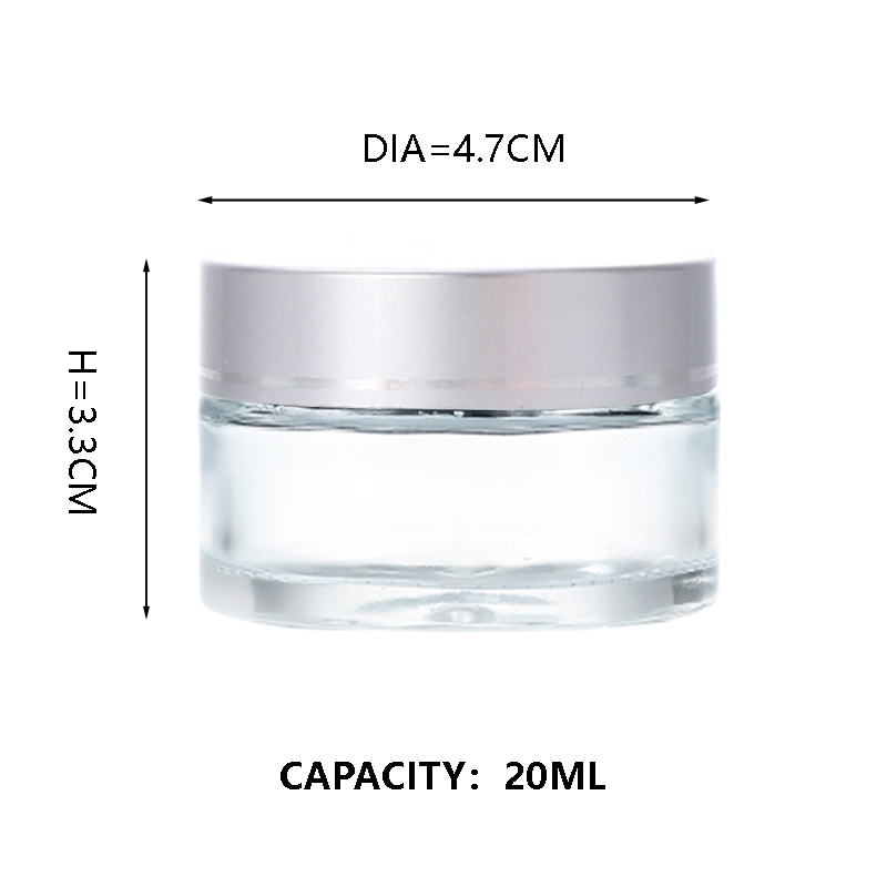 KDG Cosmética Garling Packaging 6ml 10ml 20ml 70ml Jares cosméticos de crema de vidrio vacío personalizado