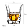 Luxury Design Glass Beber Bopas 300ml para whisky
