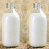 1000 ml de gran forma cuadrada Botellas de leche de vidrio Embalaje de leche