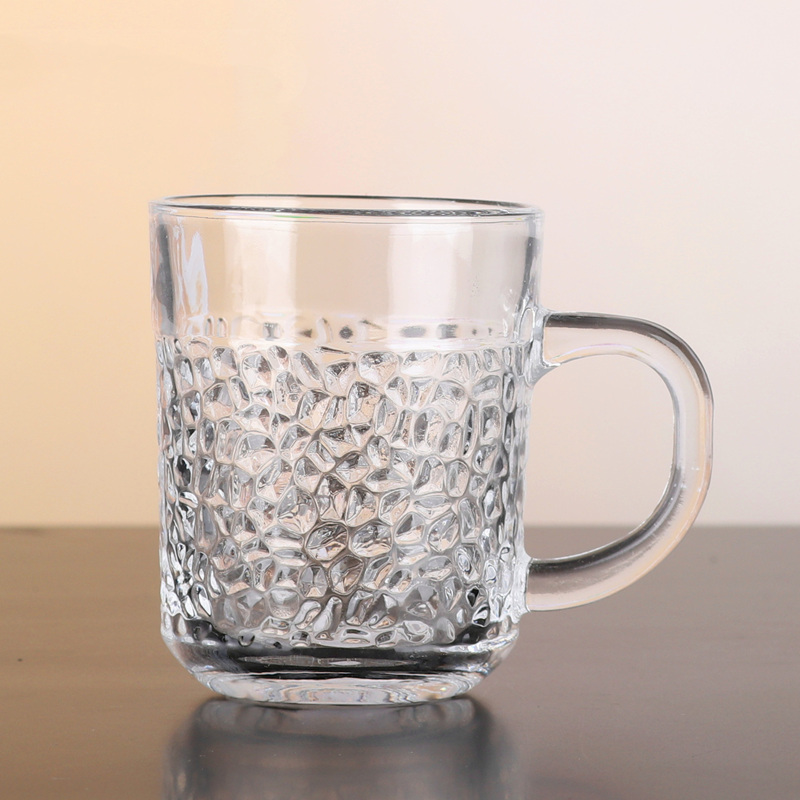 8oz de agua Bebida de vidrio Milk Coffee Copas Drinkware de vidrio
